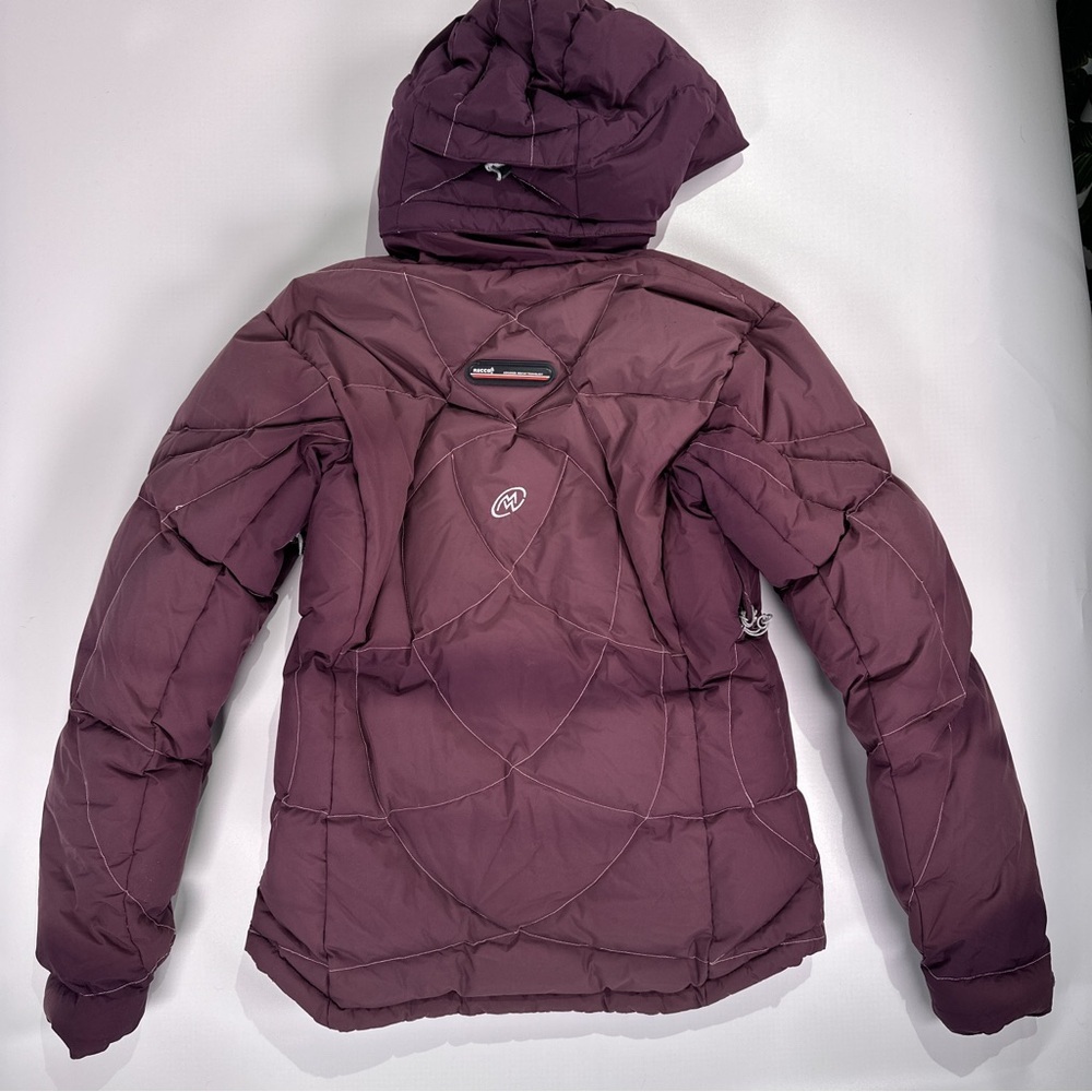Cloudveil Women’s Ski Jacket RECCO Goose Down Plum S - Picture 3 of 16
